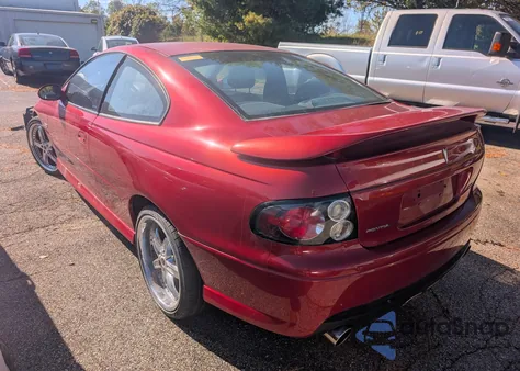 2006 Pontiac Gto из США, поврежденный, VIN 6G2VX12U46L517114